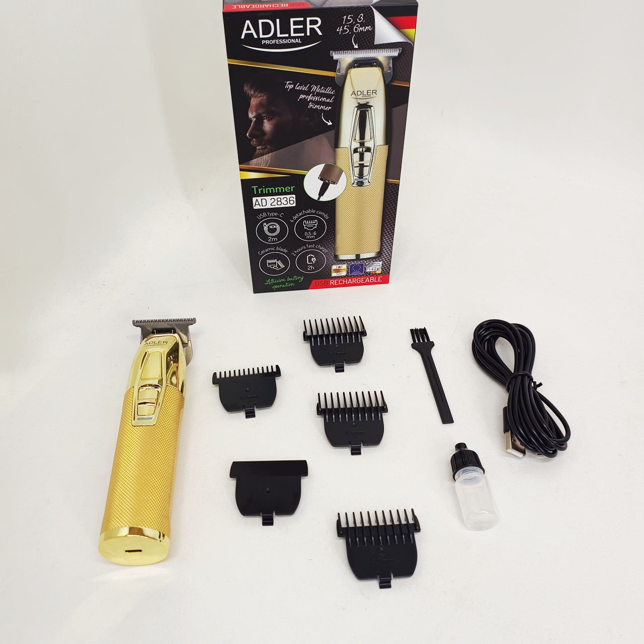 Машинка для стрижки Adler AD-2836G - Зображення 4