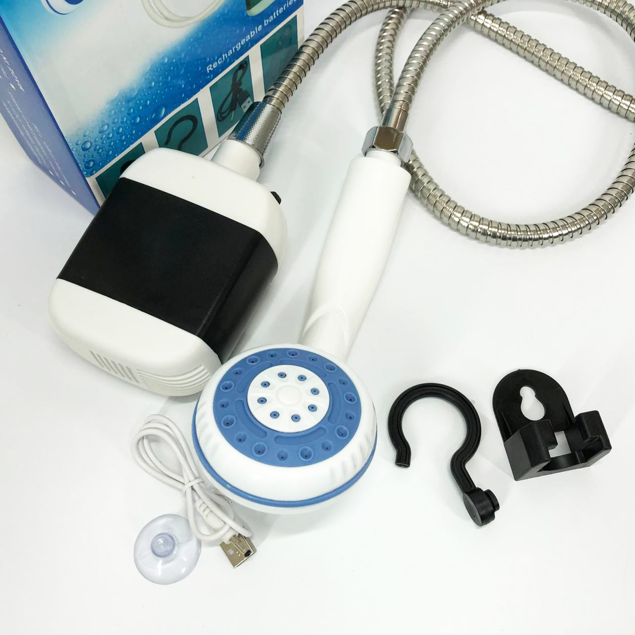Душ акумуляторний портативний для походу Portable Outdoor Shower - Зображення 2