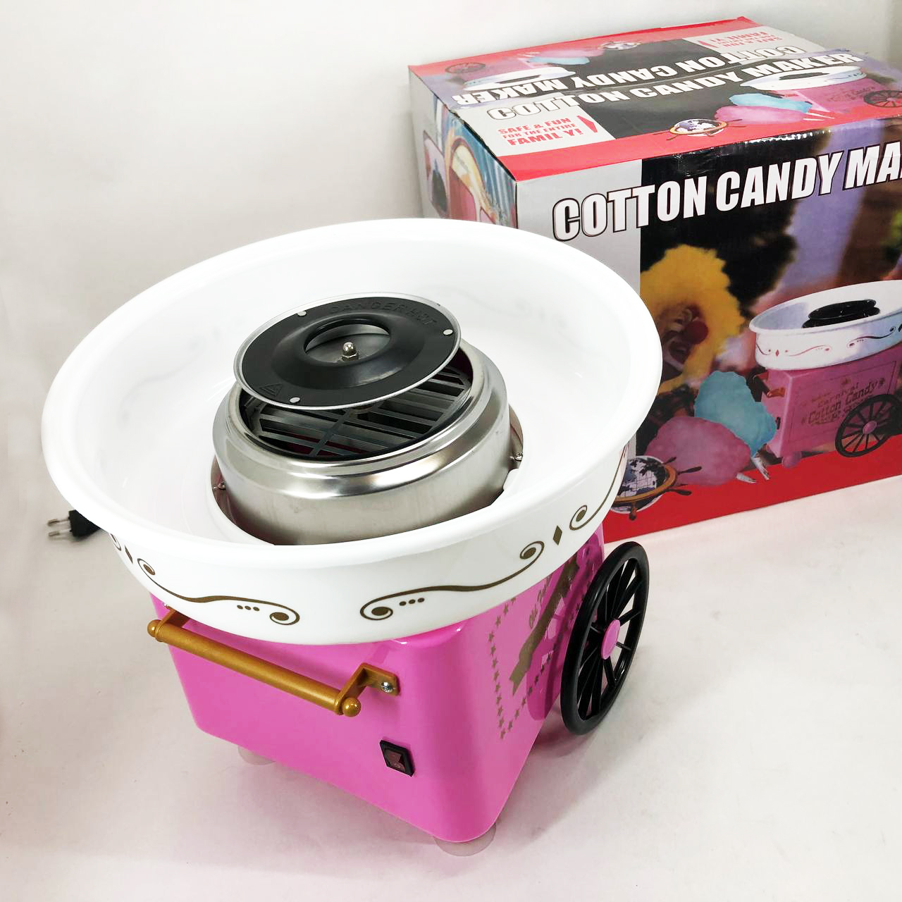 Апарат для приготування цукрової солодкої вати CANDY MAKER MAG-228 - Зображення 2