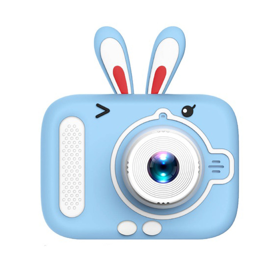 Дитячий цифровий фотоапарат X900 Rabbit блакитний - Зображення 3