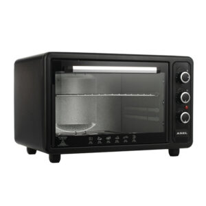 Електродуховка ASEL AF-40-24 чорного кольору