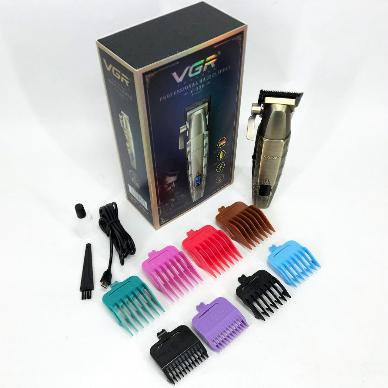 Акумуляторна машинка для стрижки VGR V-036 - Зображення 3