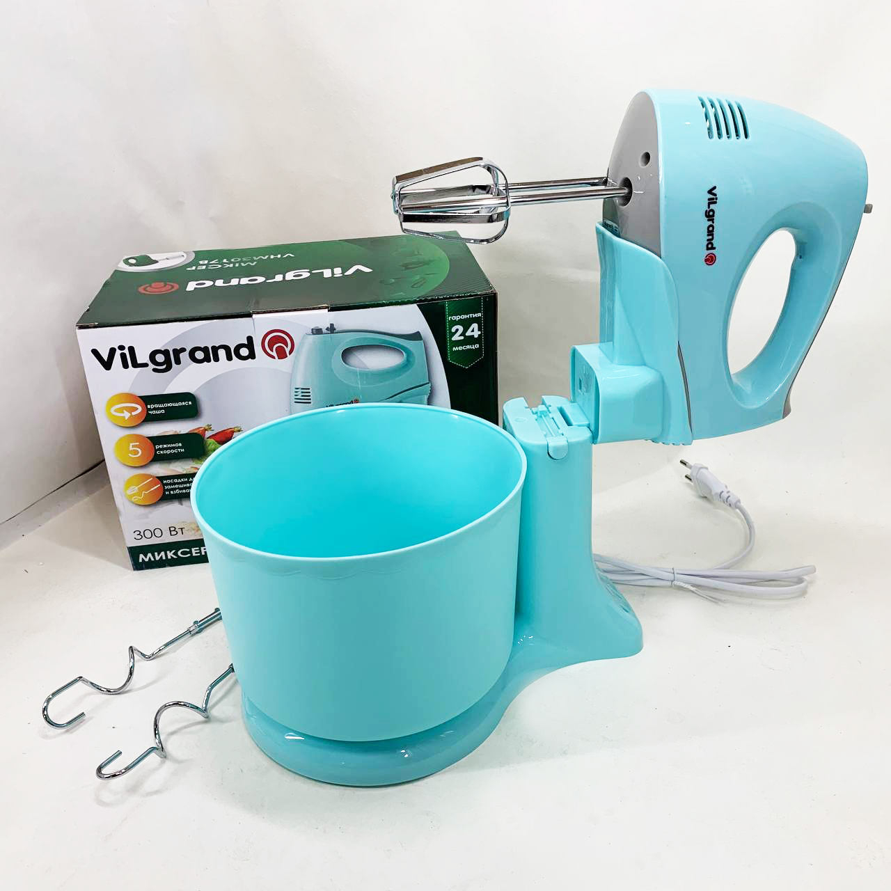 Міксер ViLgrand VHM3017B Blue - Зображення 2