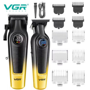 Комплект для стрижки волосся VGR 2в1 V-196 V-996 золотий