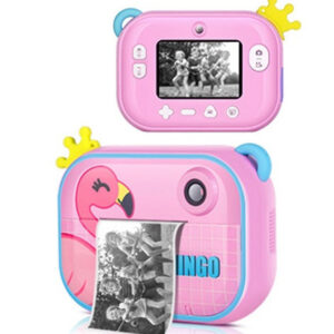 Дитячий фотоапарат YT008 PINK FLAMINGO з підтримкою microSD
