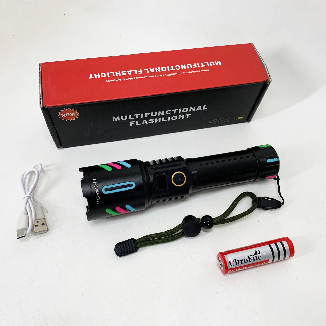 Ліхтар PM10-TG 1143 White Laser LED - Зображення 5