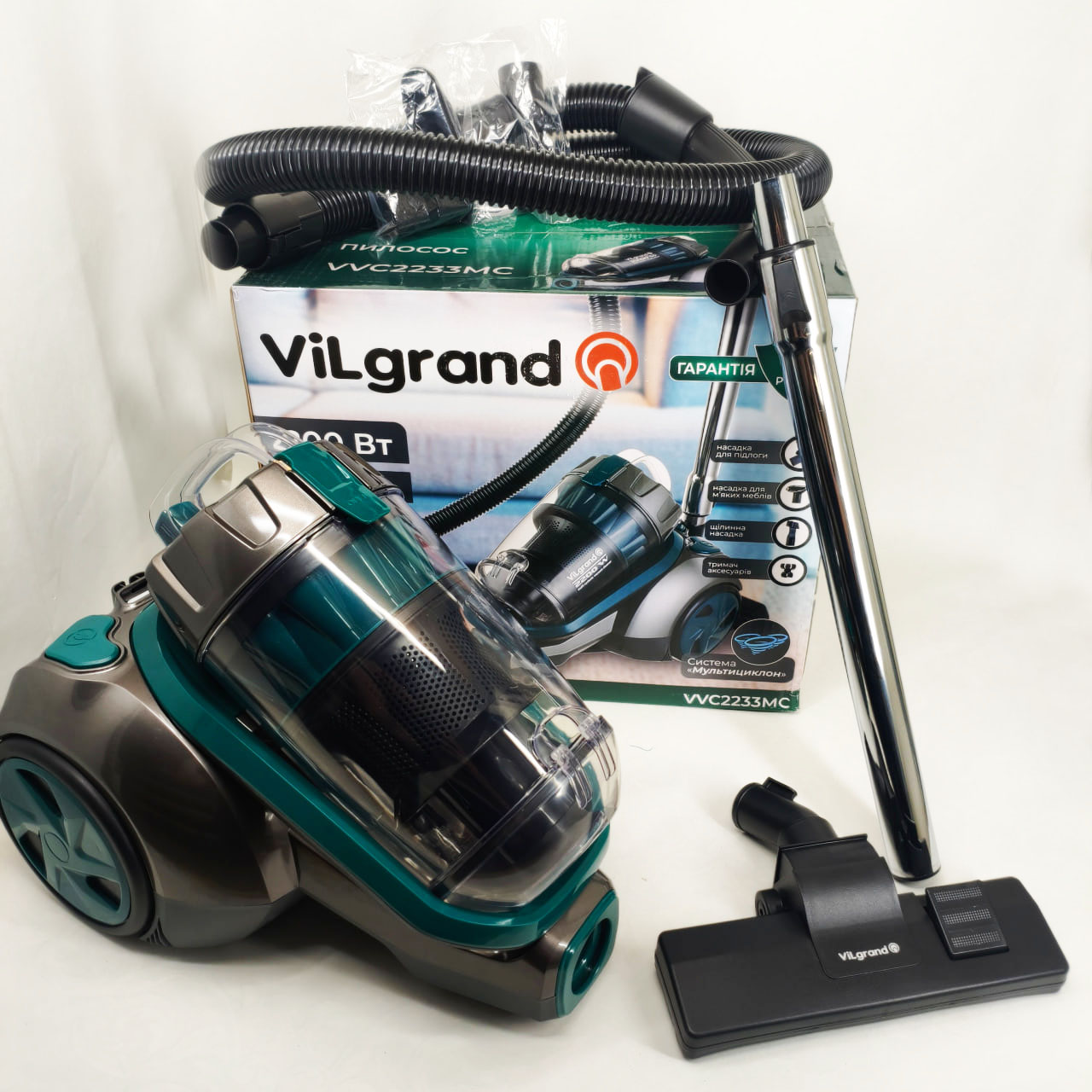 Пилосос без мішка ViLgrand VVC2233MC - Зображення 5