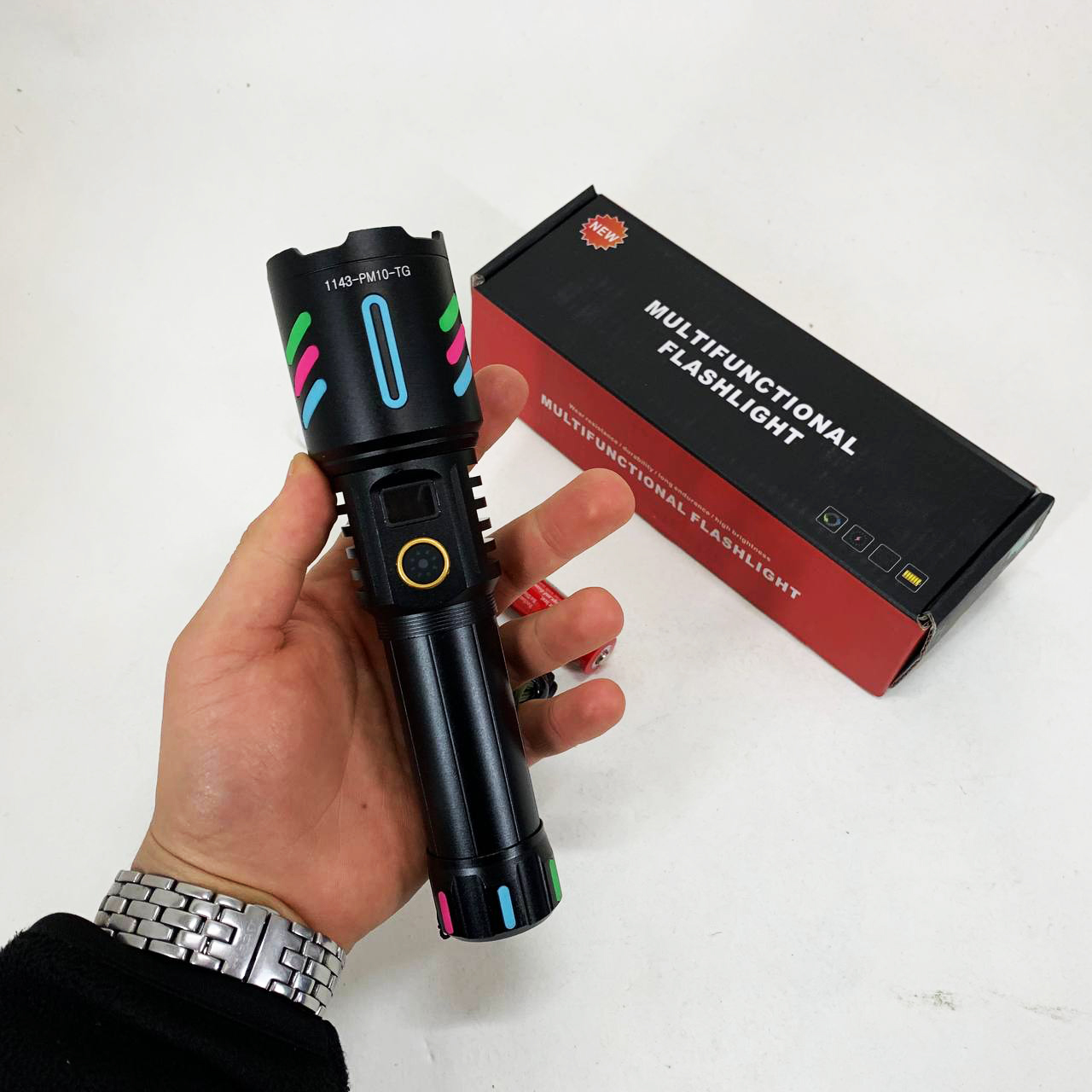 Ліхтар PM10-TG 1143 White Laser LED - Зображення 2