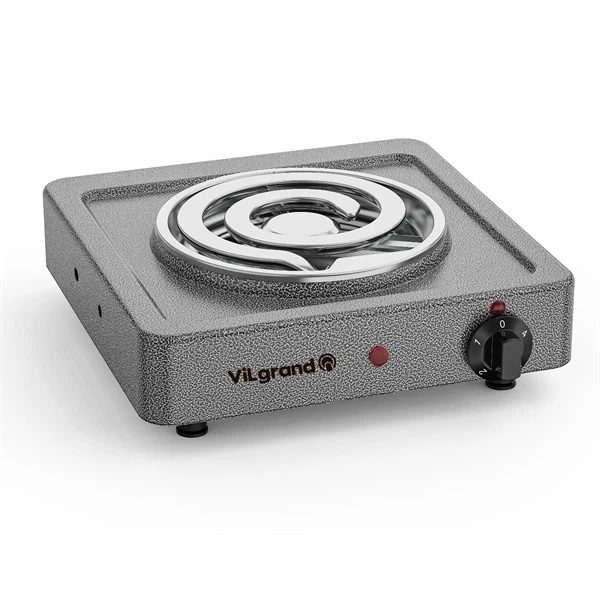 Настільна плита ViLgrand VHP161D Gray 1000 Вт - Зображення 2