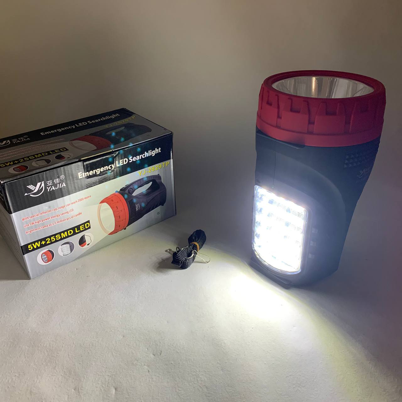 Ліхтар переносний Luxury 2829-5W+25LED - Зображення 2