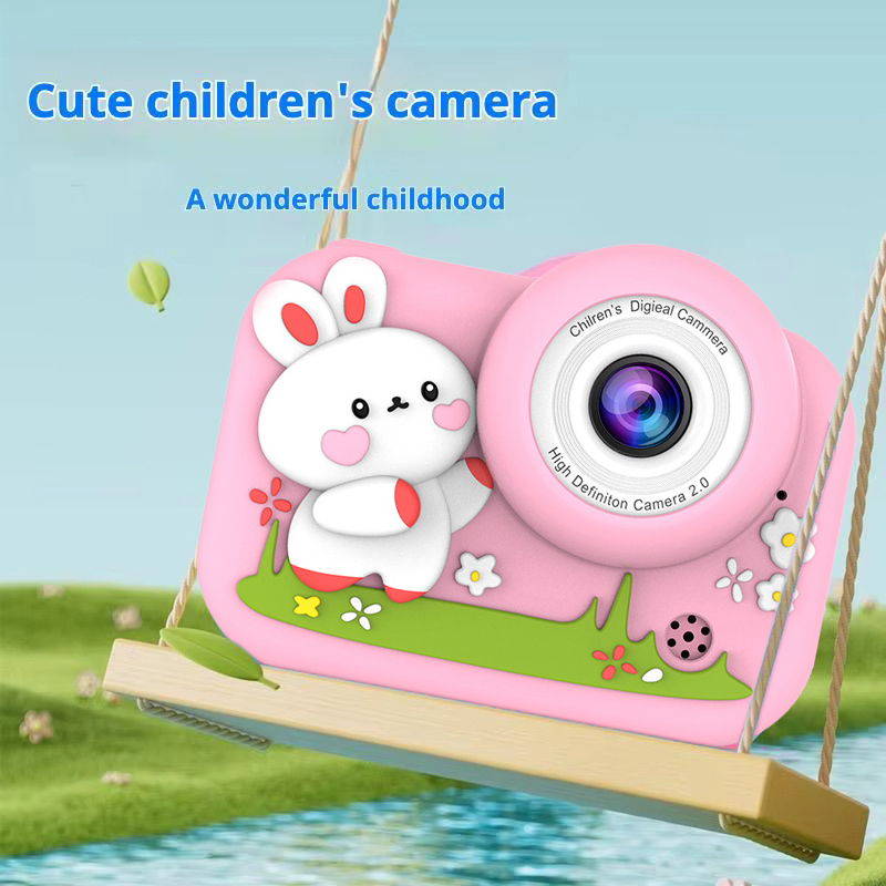 Дитячий фотоапарат M03 PINK RABBIT - Зображення 3