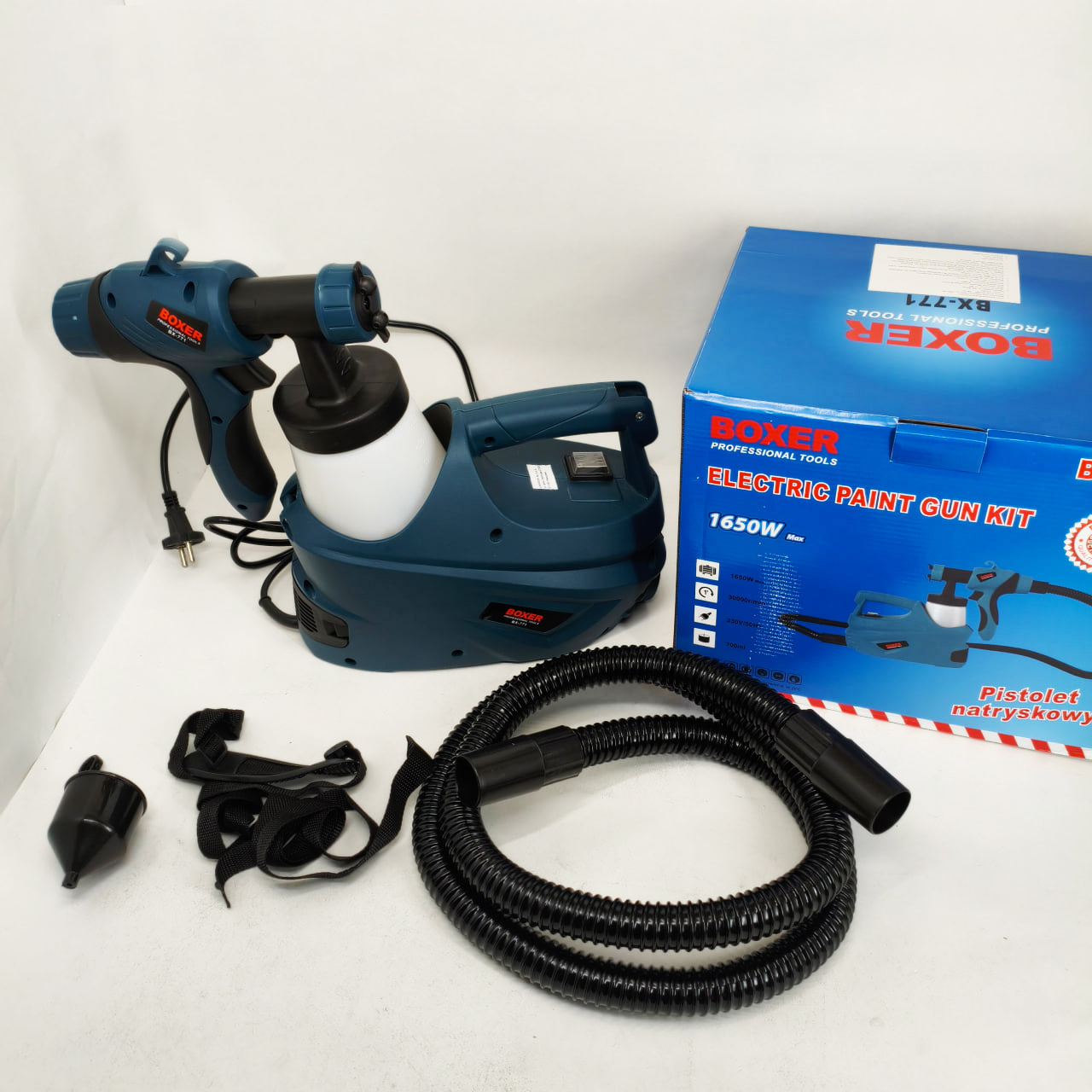 Електричний краскопульт Boxer BX-771 1650 Вт для стін - Зображення 4