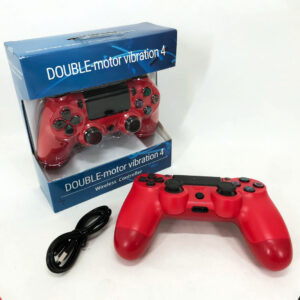 Джойстик DOUBLESHOCK бездротовий акумуляторний для PS4/PC червоного кольору