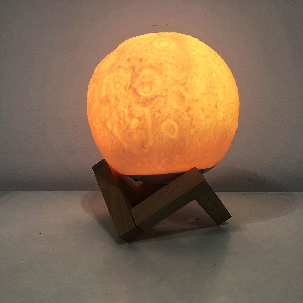 Нічник Moon Lamp 13 см для дитини на ніч - Зображення 9