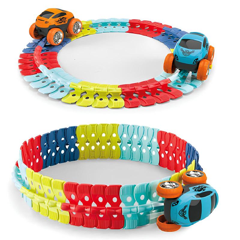 Інтерактивний трек з інерційною машинкою SHT 088 Changeable Trak (46pcs/1CAR)