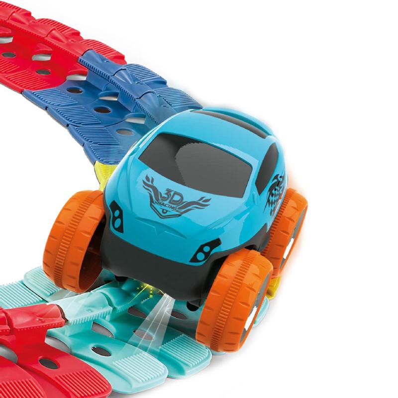 Інтерактивний трек з інерційною машинкою SHT 088 Changeable Trak (46pcs/1CAR) - Зображення 2