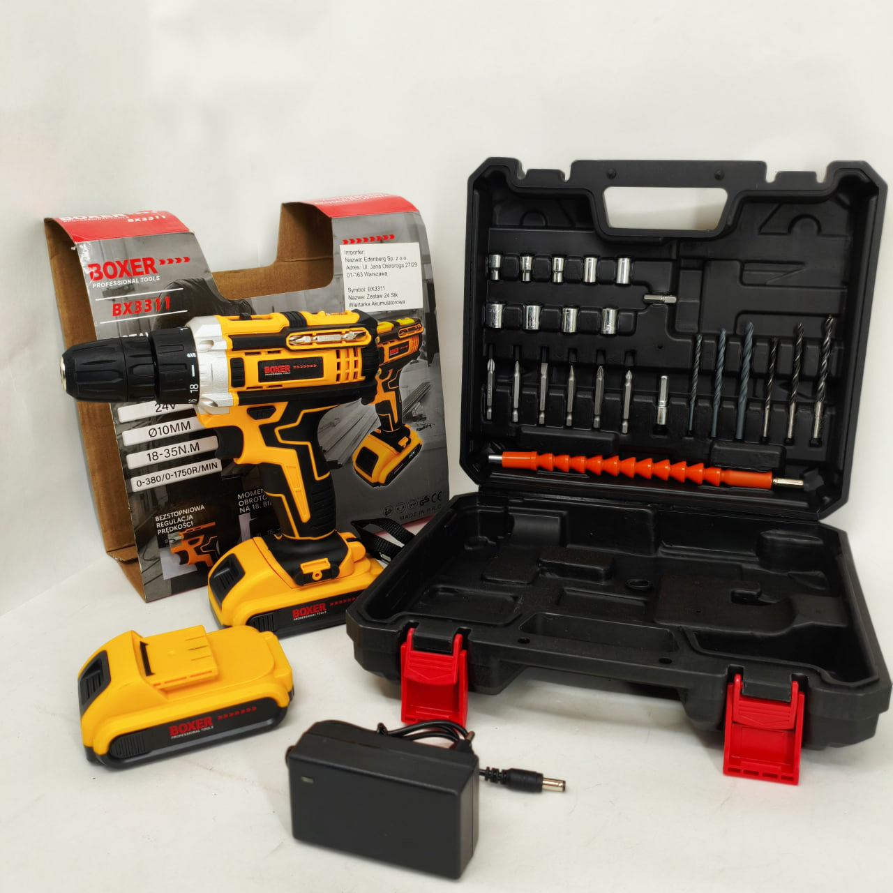 Портативний шуруповерт Boxer BX-3311 1750 об/хв - Зображення 5