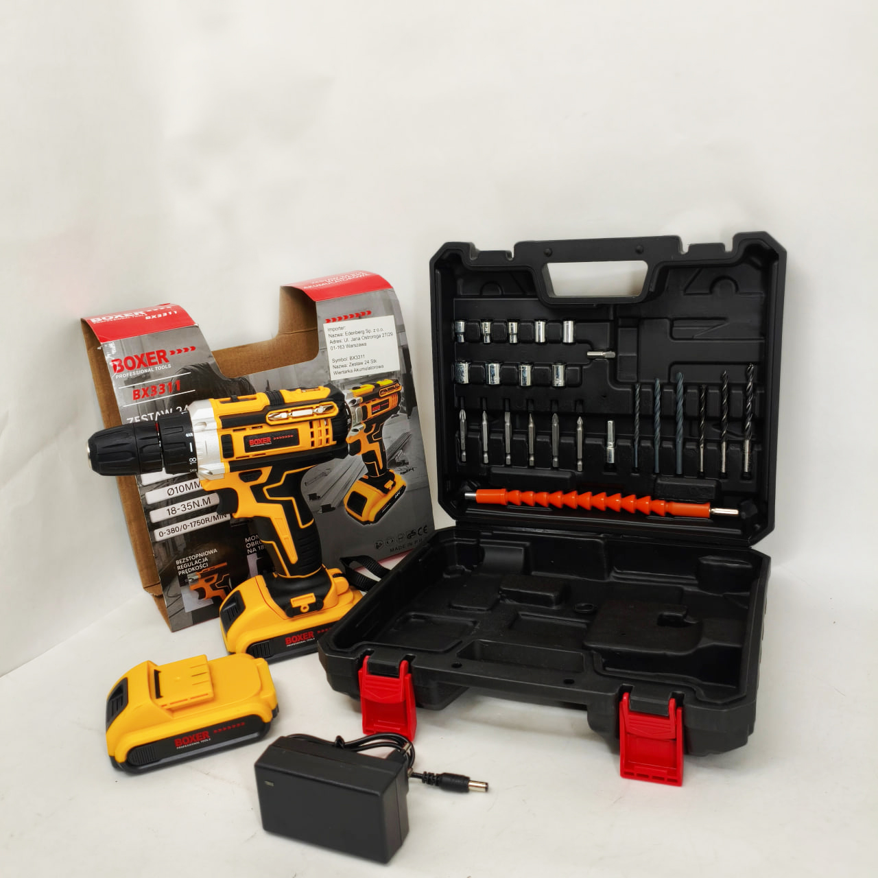 Портативний шуруповерт Boxer BX-3311 1750 об/хв - Зображення 3