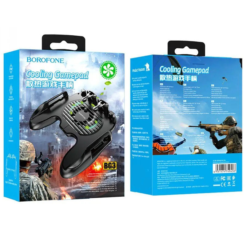 Геймпад джойстик Borofone BG3 Warrior cooling - Зображення 5