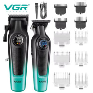 Комплект для стрижки волосся VGR 2в1 V-196 V-996 зелений