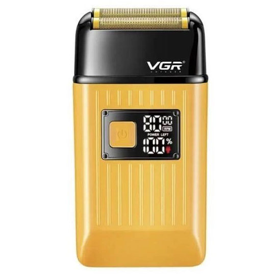 Електробритва портативна VGR V-357 для чоловіка Yellow - Зображення 3