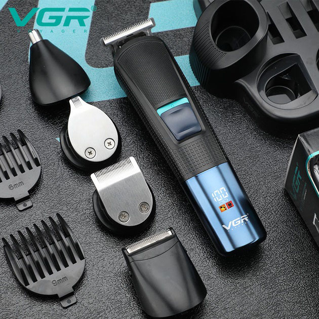 Електробритва VGR V-108 10в1 професійна машинка для стрижки - Зображення 3