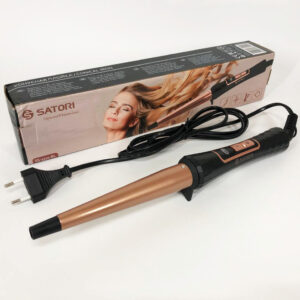 Щипці-плойка Satori SS-3510-BL для завивки волосся маленького розміру