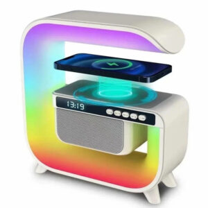 Нічна RGB-лампа G3 з бездротовою зарядкою 15 Вт та Bluetooth колонкою 3 Вт