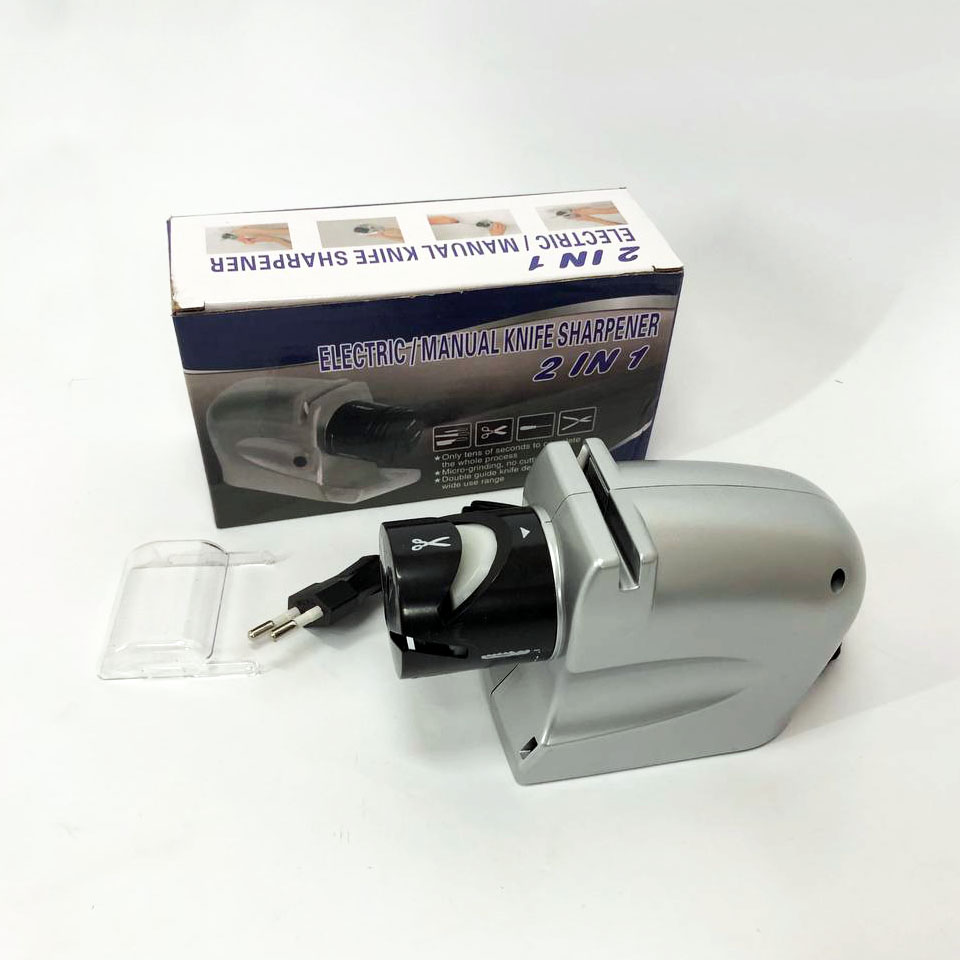 Электрическая точилка для ножей и ножниц ELECTRIC SHARPENER 220В, Электронная точилка для заточки ножей - Зображення 10