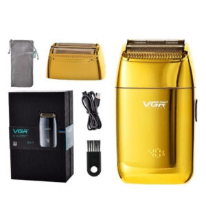 Бездротова бритва VGR V-399 GOLD для бороди та обличчя