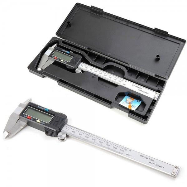 Електронний штангенциркуль Digital Caliper 0-150 мм з LCD дисплеєм у кейсі - Зображення 3