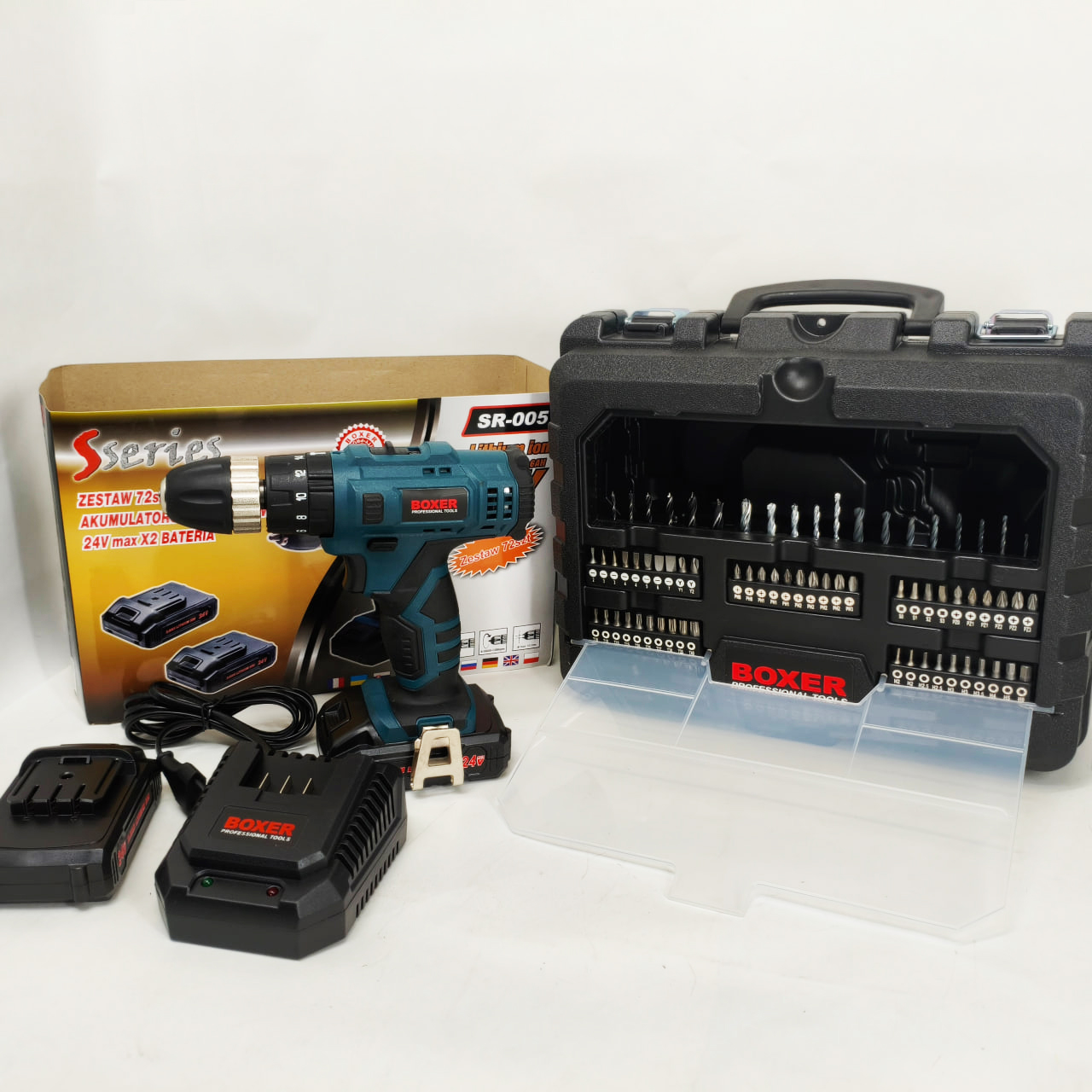 Портативний шуруповерт Boxer SR-005 24 В - Зображення 3