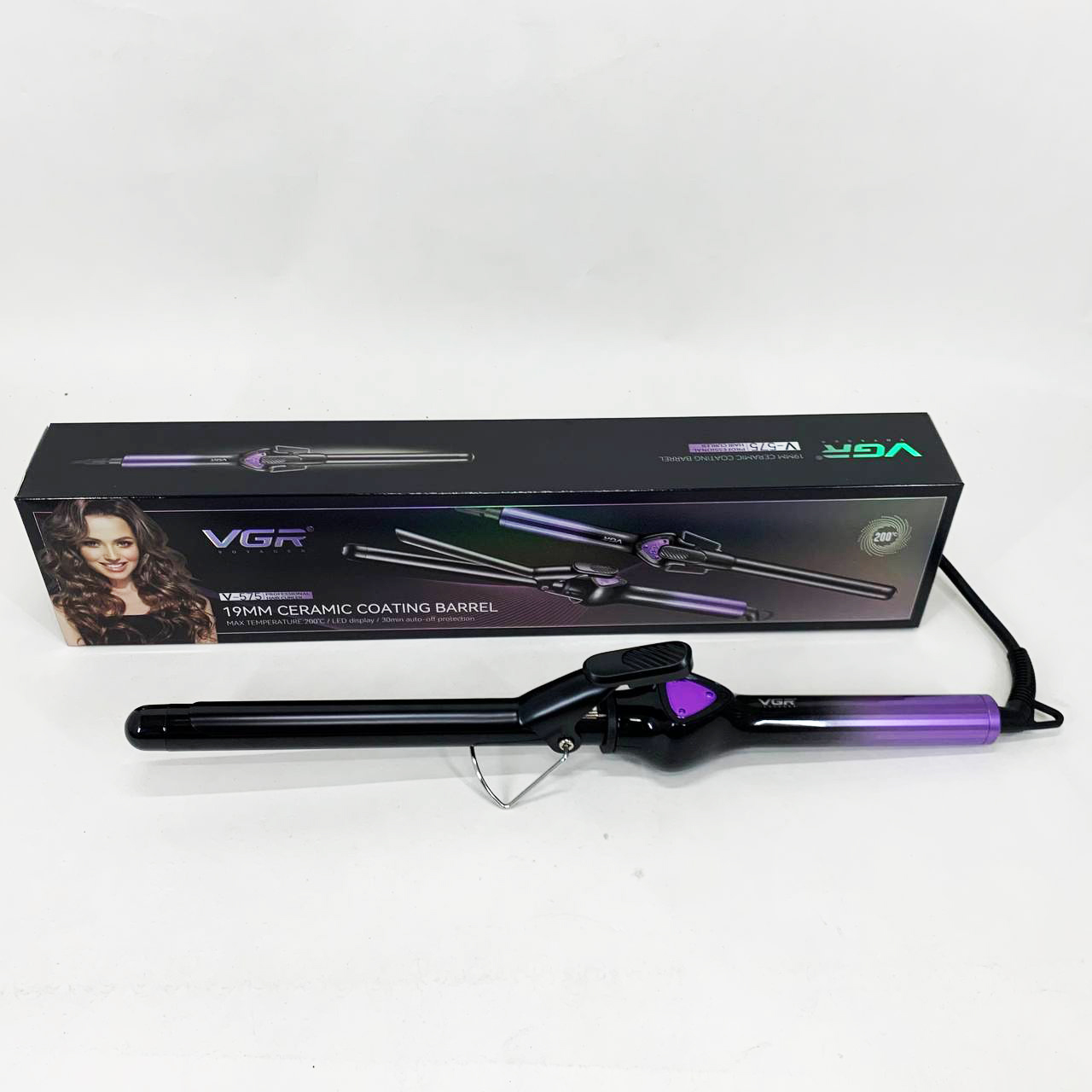 Плойка для волосся VGR V-575 PURPLE - Зображення 6