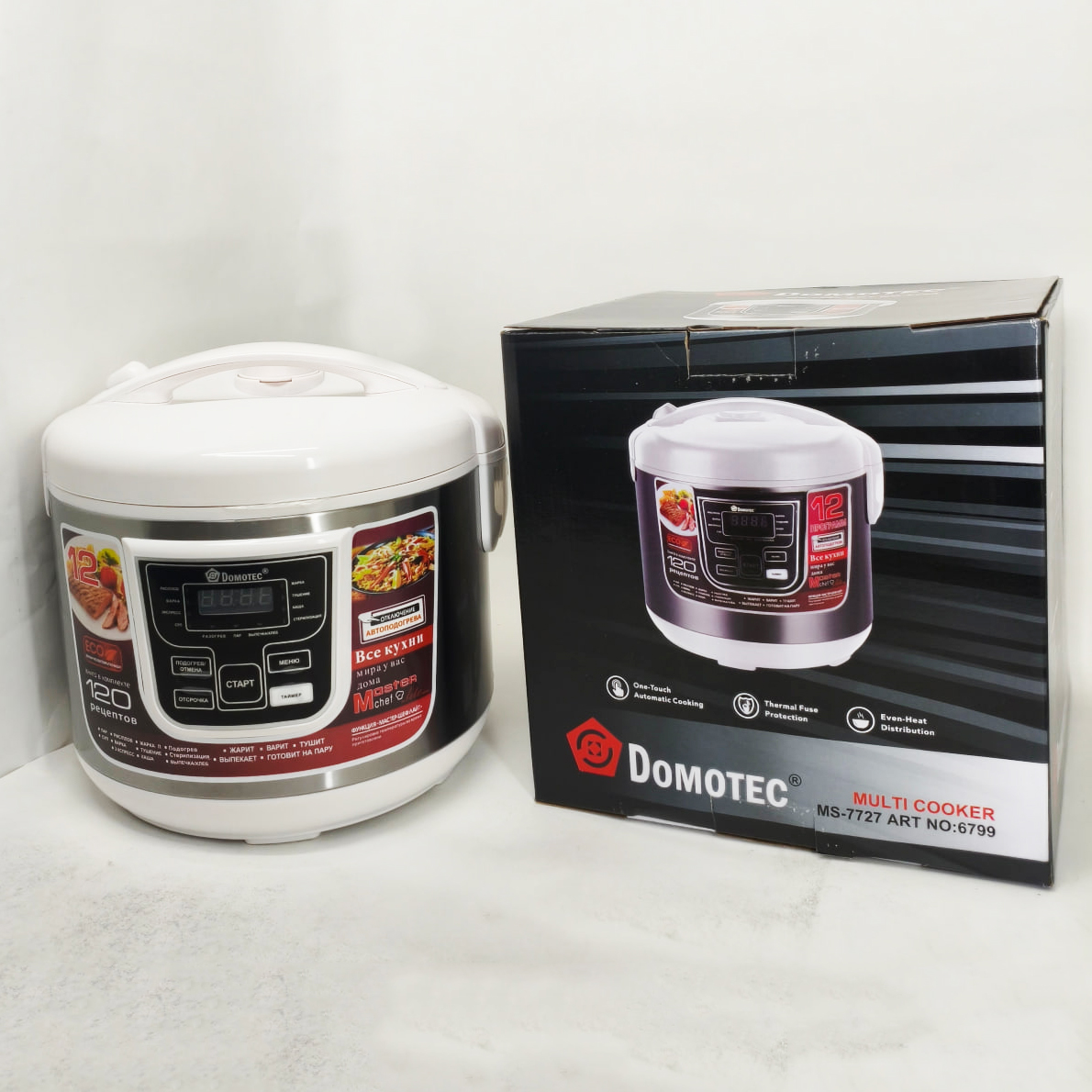 Мультиварка Domotec MS-7727 5 л 900 Вт 12 режимів