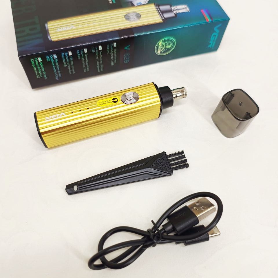 Тример для носа VGR V-629 Gold - Зображення 4