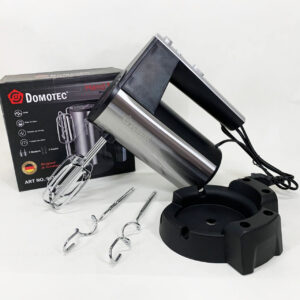 Міксер ручний DOMOTEC R6629 240 Вт 5 швидкостей із двома насадками