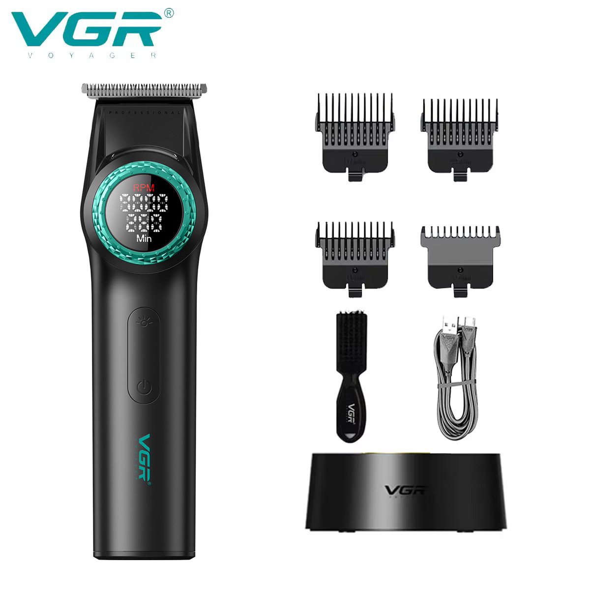 Тример VGR V-977 BLACK з регулюванням потужності 6000–8000 RPM - Зображення 3
