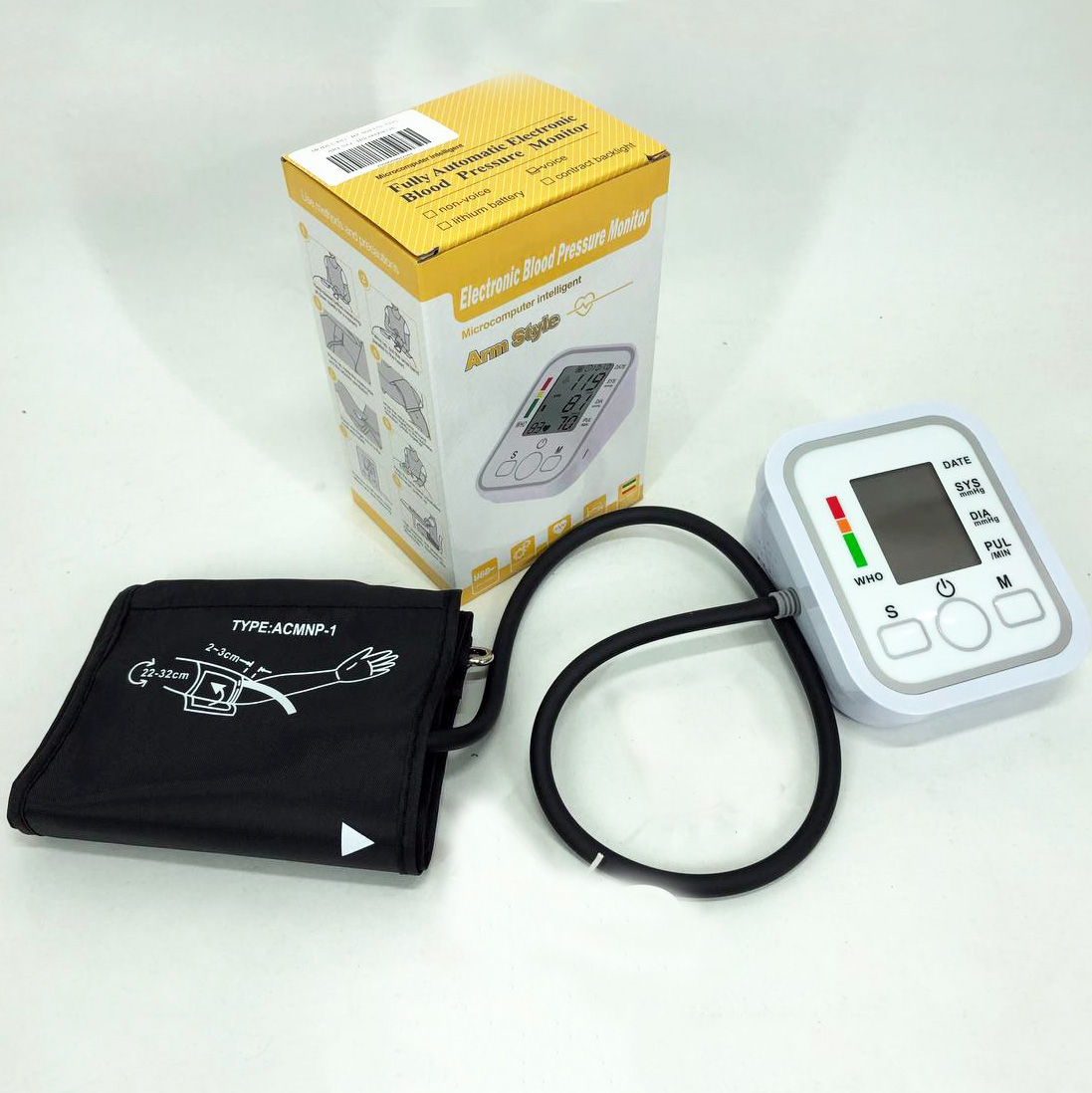 Автоматичний тонометр ARM Style B02R з індикатором аритмії - Зображення 2