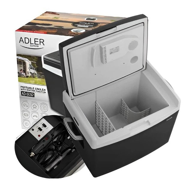 Туристичний холодильник Adler AD 8092 40 л з охолодженням та нагрівом 12 V/230 V