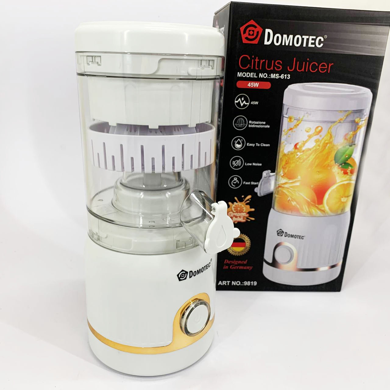 Блендер Domotec MS-613 250 мл білий - Зображення 3