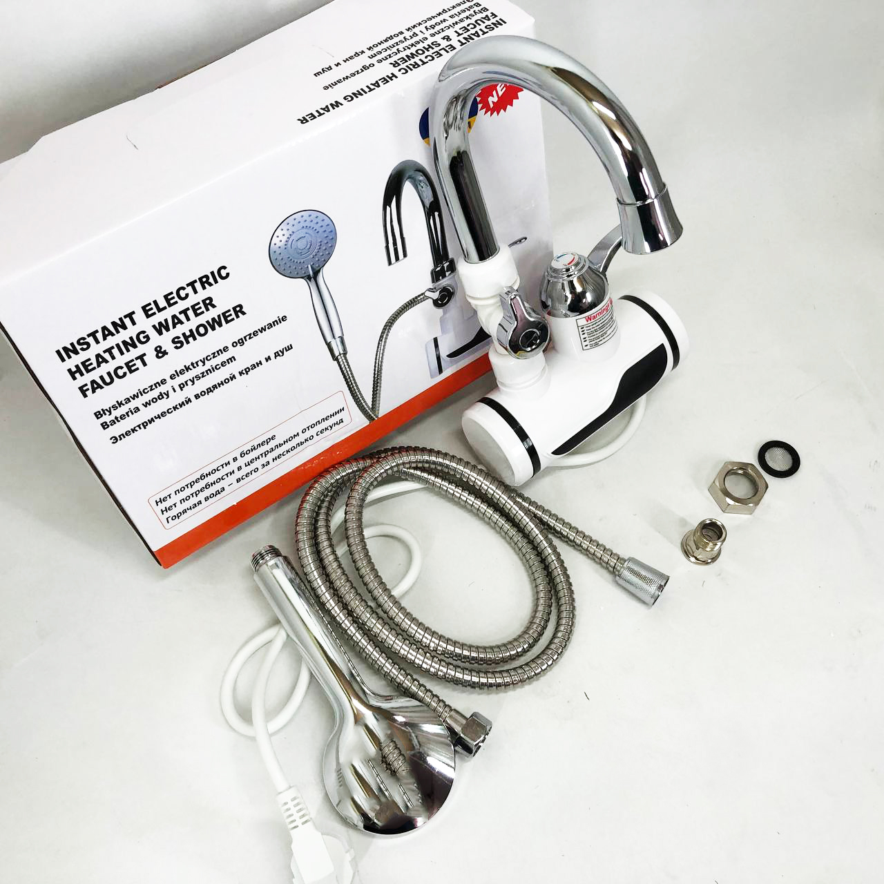 Електричний водонагрівач з душем DIGITAL Shower WF-013 - Зображення 6