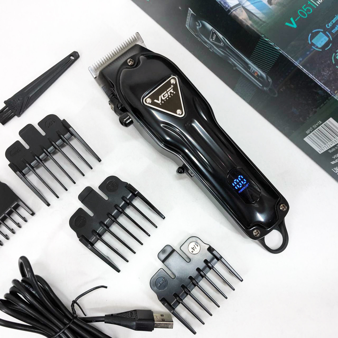 Акумуляторна машинка для стрижки VGR V-051 - Зображення 2