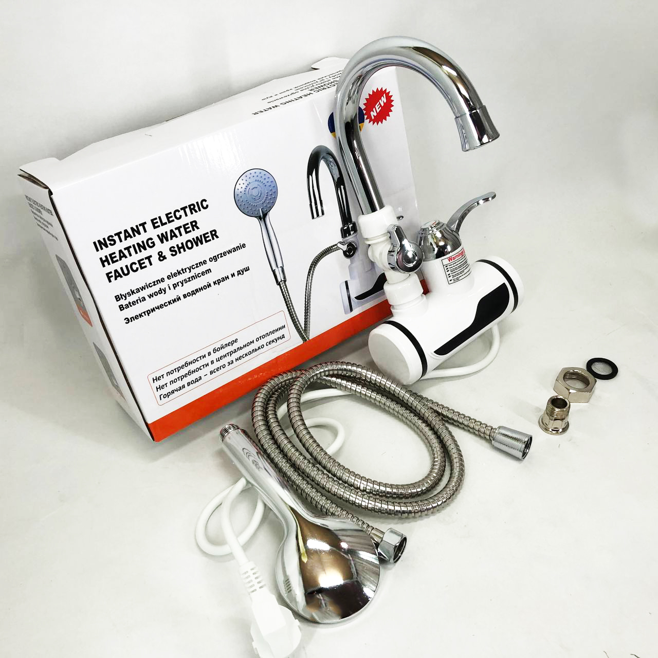 Електричний водонагрівач з душем DIGITAL Shower WF-013 - Зображення 5