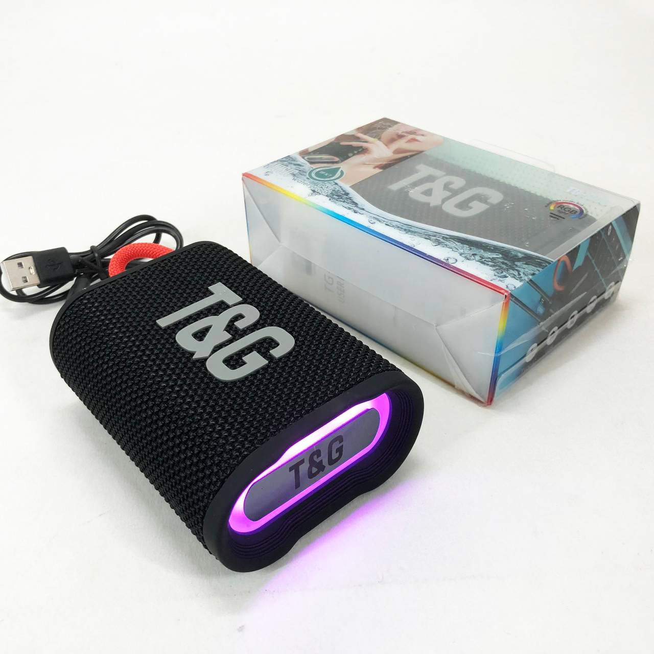 Bluetooth-колонка TG396 чорного кольору