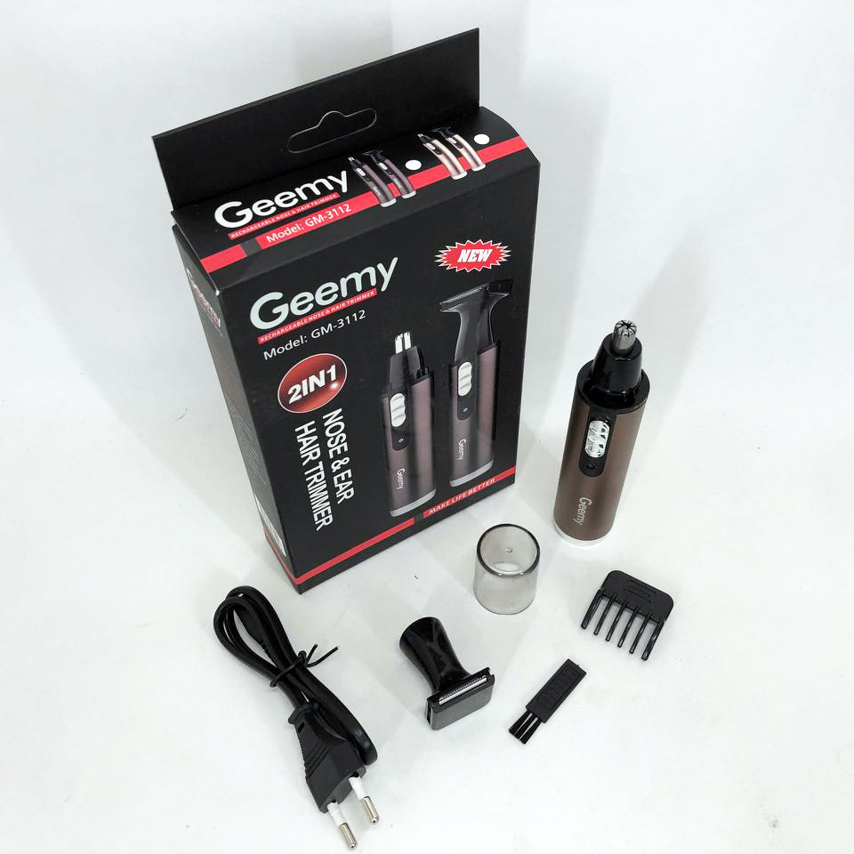 Тример GEMEI GM-3112 2в1 бездротовий для бороди - Зображення 6