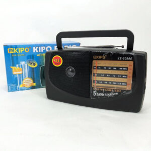 Радіоприймач KIPO KB-308AC 5-хвильовий FM для діапазону ФМ