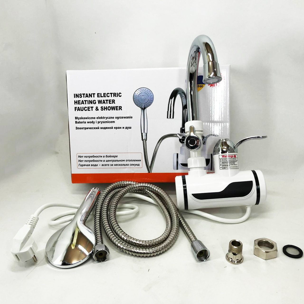 Електричний водонагрівач з душем DIGITAL Shower WF-013 - Зображення 4