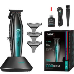 Машинка для стрижки волосся XPRO VGR V-992 GREEN з насадками 1 2 3 мм