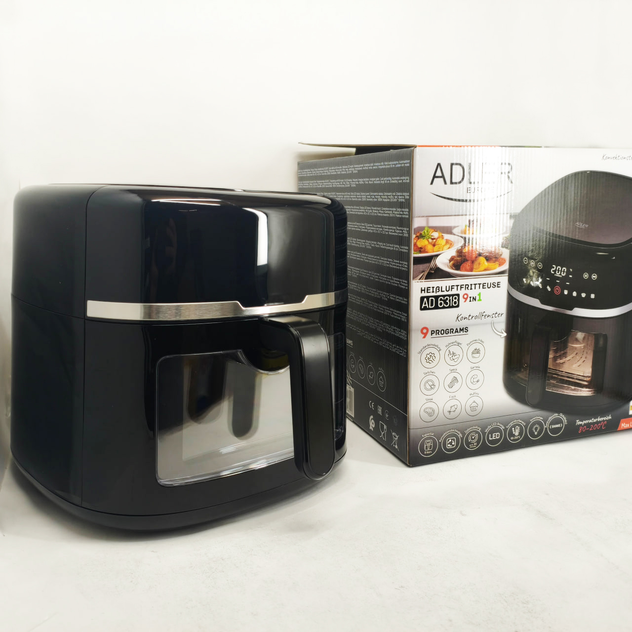 Аерофритюрниця Adler AD 6318 8 л 2500 Вт