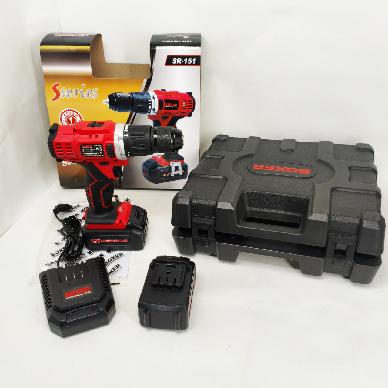 Портативний шуруповерт Boxer SR-151 24 В - Зображення 3